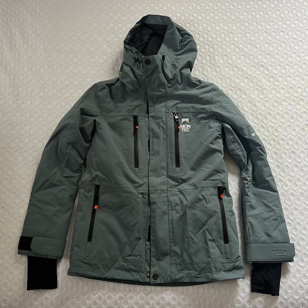 MONTEC Fawk Women's Ski Jacket (Size: Small, Color: Atlantic, Insulated)